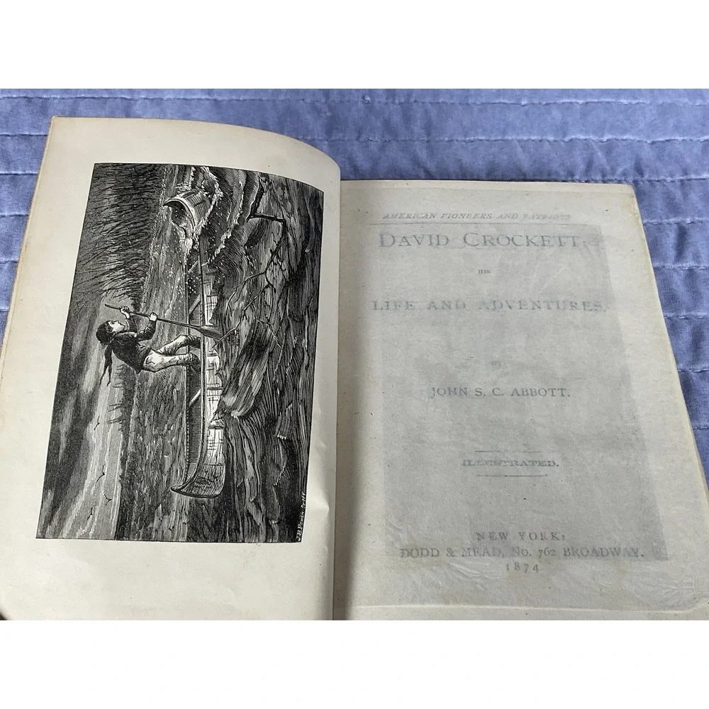 American Pioneers and Patriots, Captain Kidd, John Abbott, 1874 Hardcover